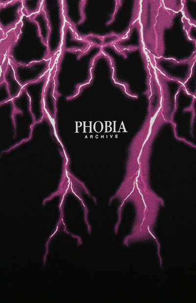 Хлопковая футболка PHOBIA ARCHIVE, арт. PHK00618, фото 3