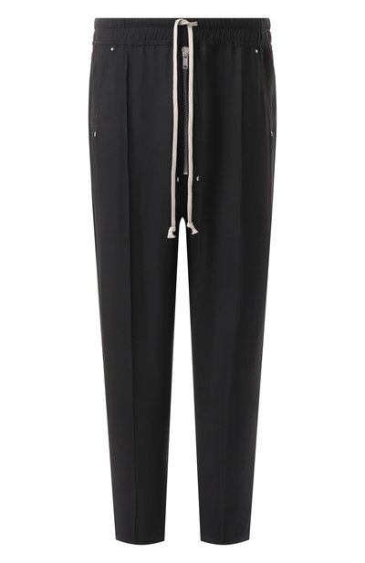 Мужские шерстяные брюки RICK OWENS, арт. RU01E5361/WG