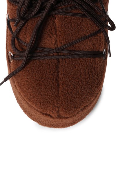 Текстильные сапоги icon low MOON BOOT темно-коричневого цвета по цене 37600 руб., арт. 80D1409700, фото 5 Текстильные сапоги icon low MOON BOOT, арт. 80D1409700, фото 5