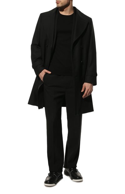 Кожаные кеды one stud VALENTINO, арт. XY2S0E71/NWN, фото 2