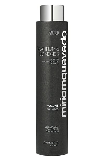 Женский бриллиантовый шампунь с платиной для придания объема (250ml) MIRIAMQUEVEDO, арт. 313