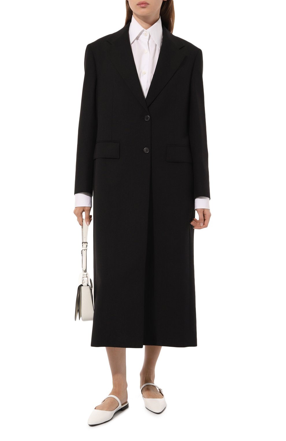 Кожаные сабо PRADA, арт. 1F534L-055-F0009-015, фото 2