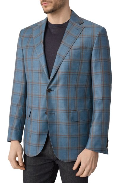 Шерстяной пиджак CORNELIANI, арт. 256008-2516277, фото 4