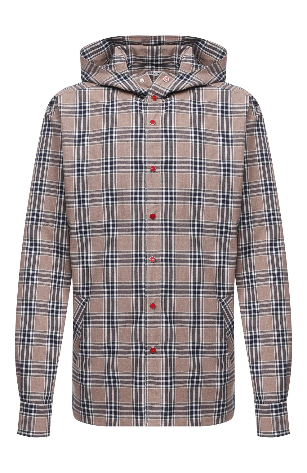 Хлопковая рубашка KITON, арт. UMCMARH0748711/45-50, фото 1