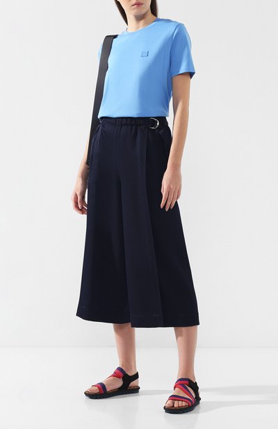 Хлопковая футболка ACNE STUDIOS, арт. AL0038, фото 2