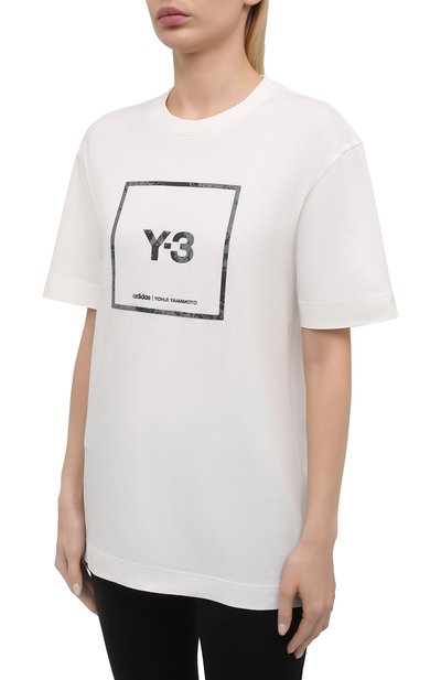 Хлопковая футболка Y-3, арт. GV6061/W, фото 3