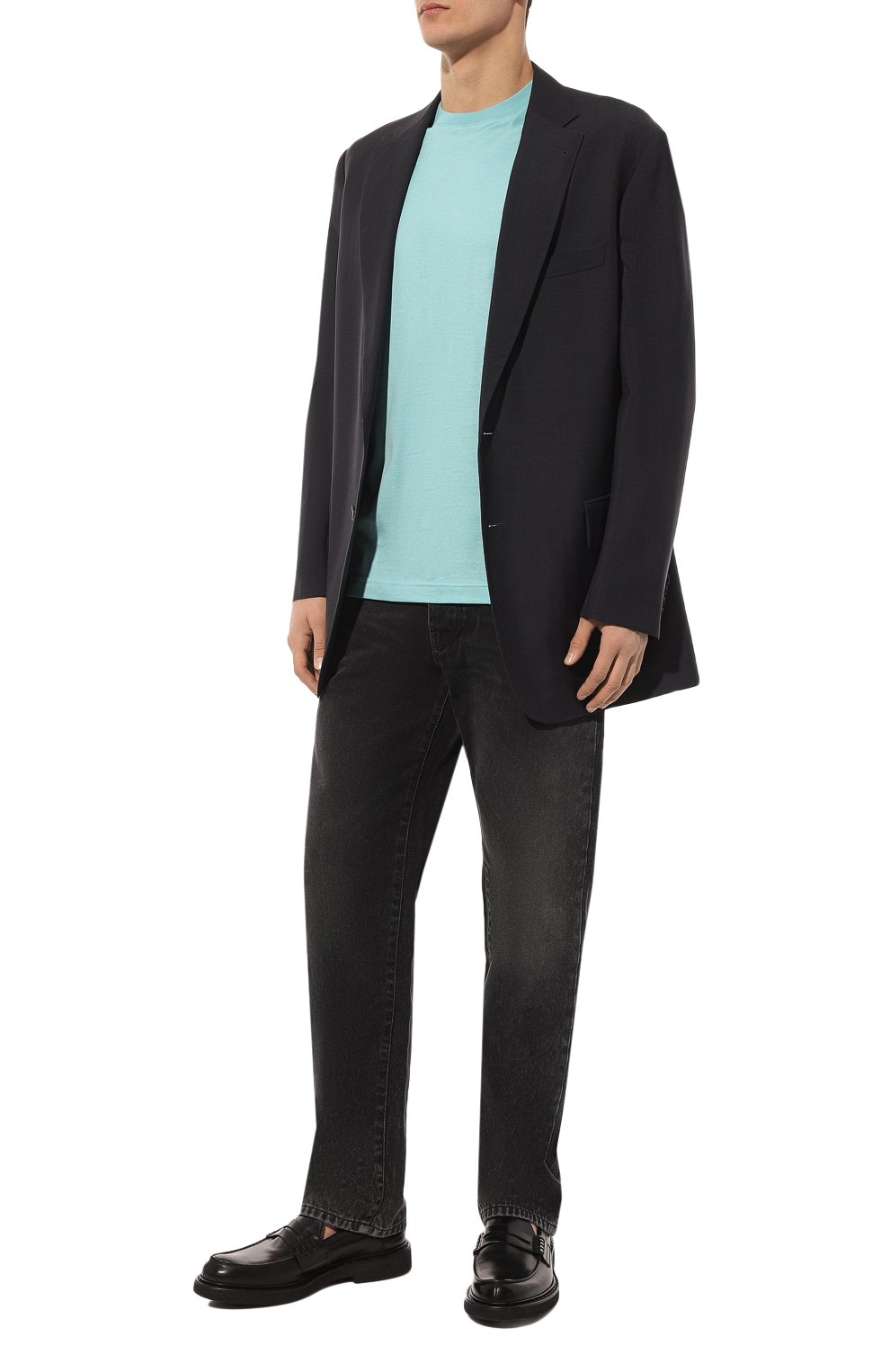 Хлопковая футболка KITON, арт. UMM047706, фото 2