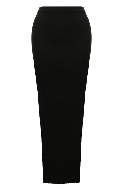 Женская шерстяная юбка RICK OWENS, арт. RP01B4619/RIBM