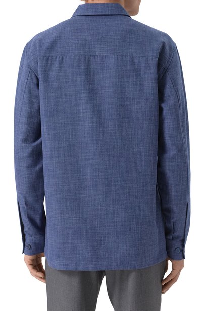 Рубашка из хлопка и шерсти STEFANO RICCI, арт. SP007776/CTW02S, фото 4