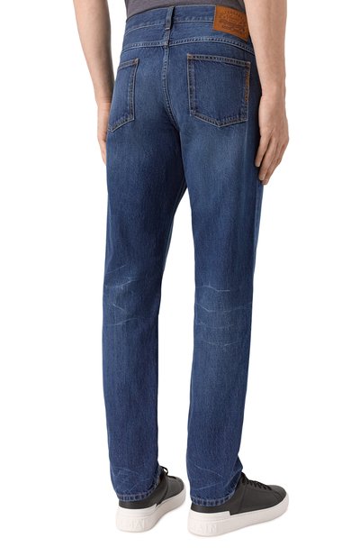 Джинсы regular DOLCE & GABBANA темно-синего цвета по цене 78450 руб., арт. GYJCCZ/G80K9, фото 4 Джинсы regular DOLCE & GABBANA, арт. GYJCCZ/G80K9, фото 4