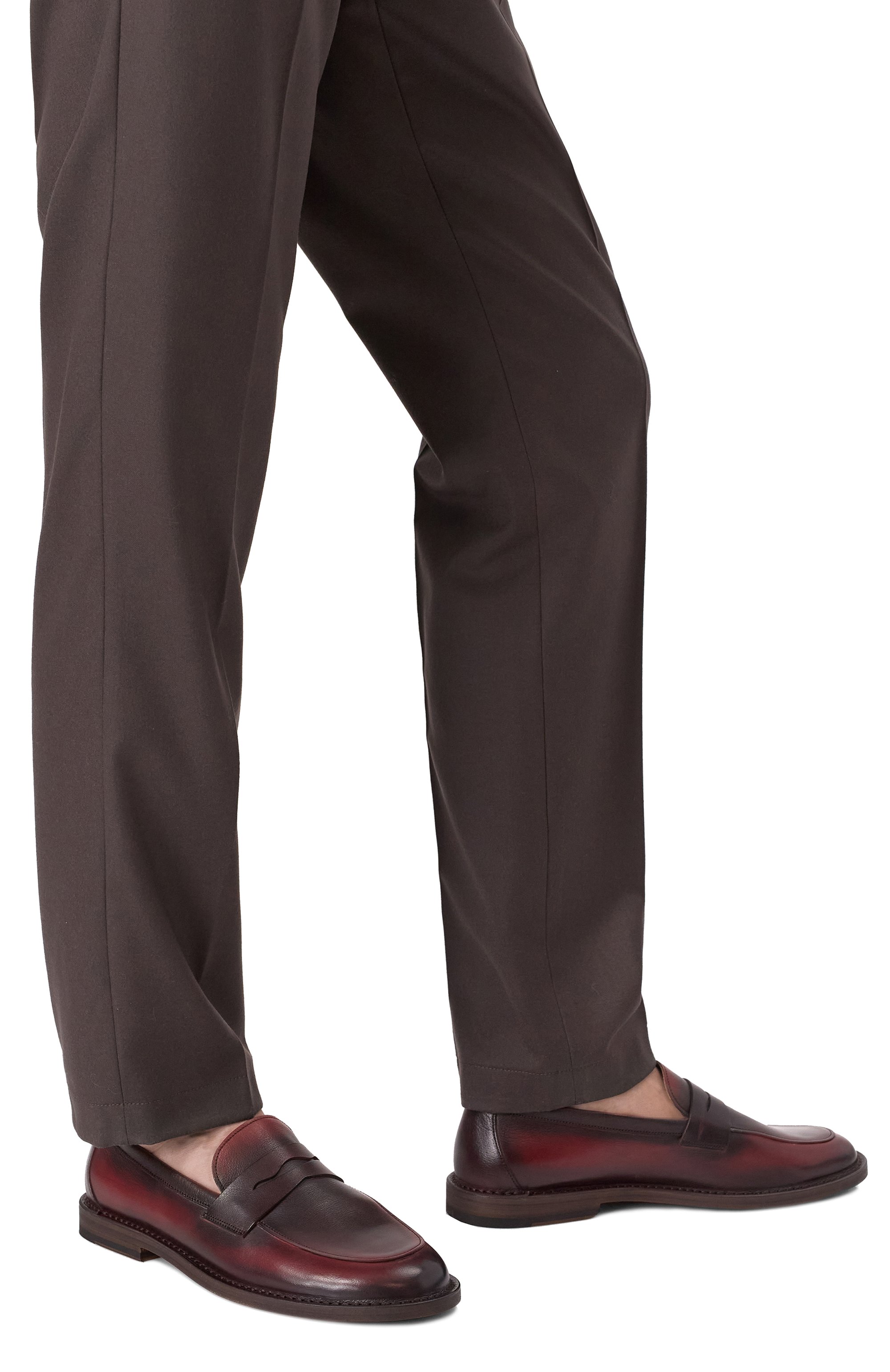 Кожаные пенни-лоферы PANTANETTI, арт. 18546F, фото 3