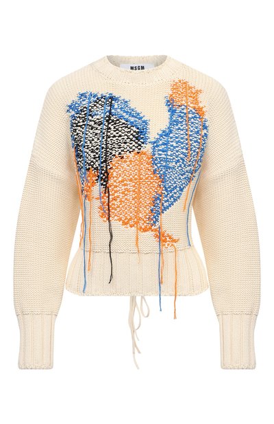 Женский хлопковый свитер MSGM, арт. 3042MDM226 217488