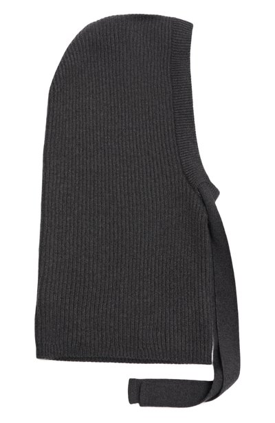 Кашемировый капор BRUNELLO CUCINELLI серого цвета по цене 92400 руб., арт. M12721079, фото 3 Кашемировый капор BRUNELLO CUCINELLI, арт. M12721079, фото 3