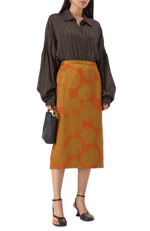 Юбка Dries Van Noten 010852-2140-353 Оранжевый  010852-2140-353 Фото 2