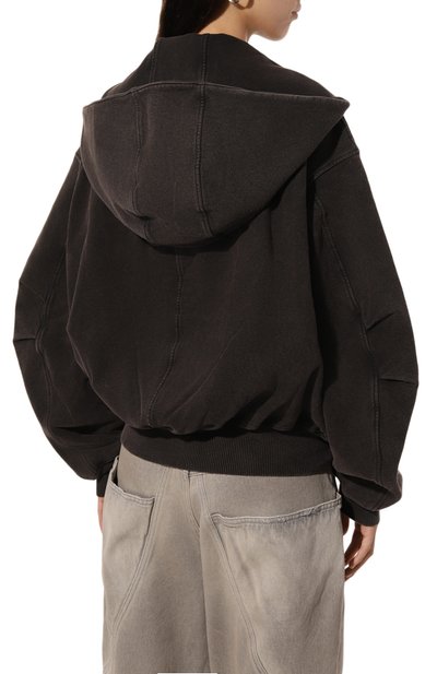 Хлопковая толстовка THE ATTICO, арт. 247WCF15, фото 4