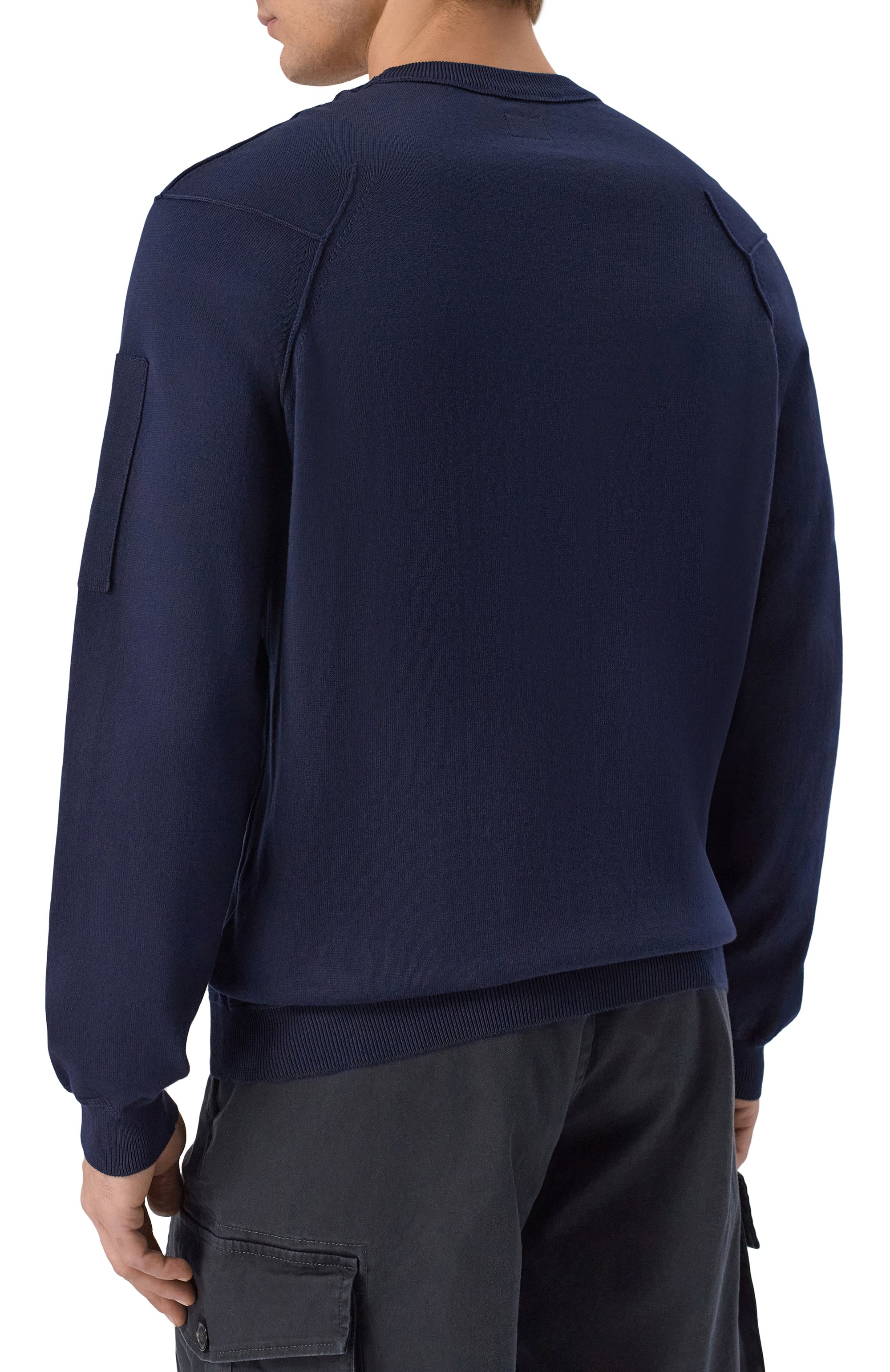 Хлопковый джемпер C.P. COMPANY, арт. 20CMKN183A/110560A, фото 4