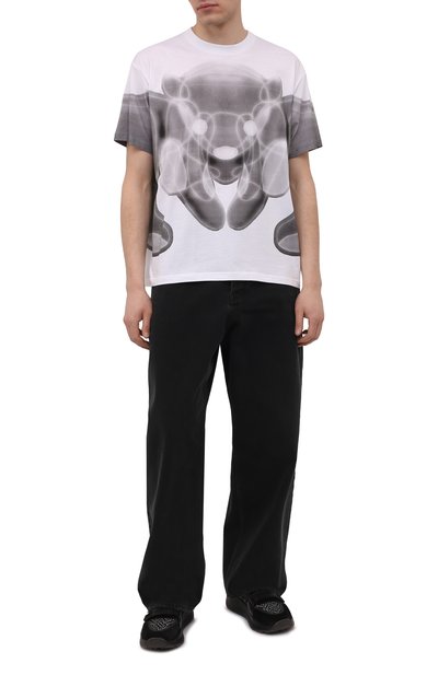 Хлопковая футболка BURBERRY, арт. 8048329, фото 2