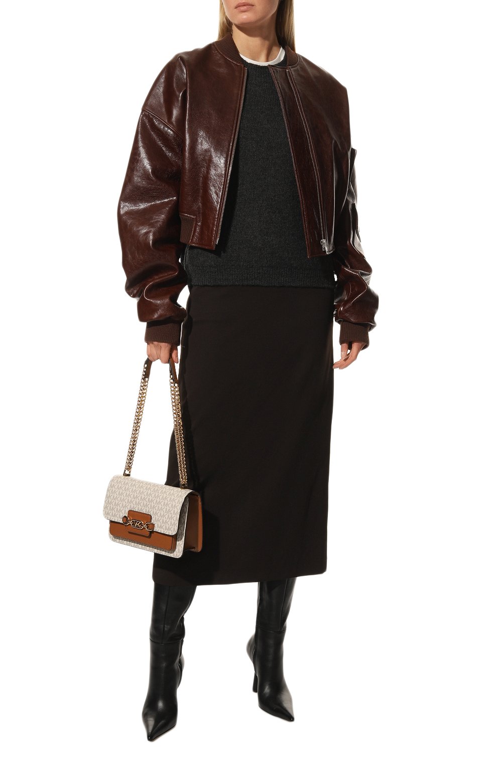 Сумка heather large MICHAEL MICHAEL KORS, арт. 30S2G7HL3B, фото 7