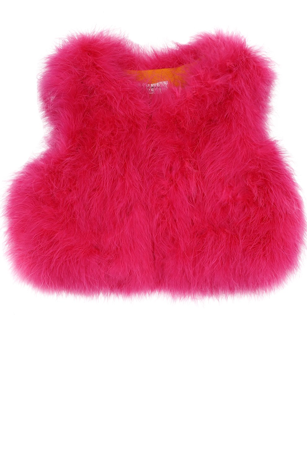 Жилет с отделкой перьями SONIA RYKIEL ENFANT, арт. 48134121-MA1/I-II, фото 1