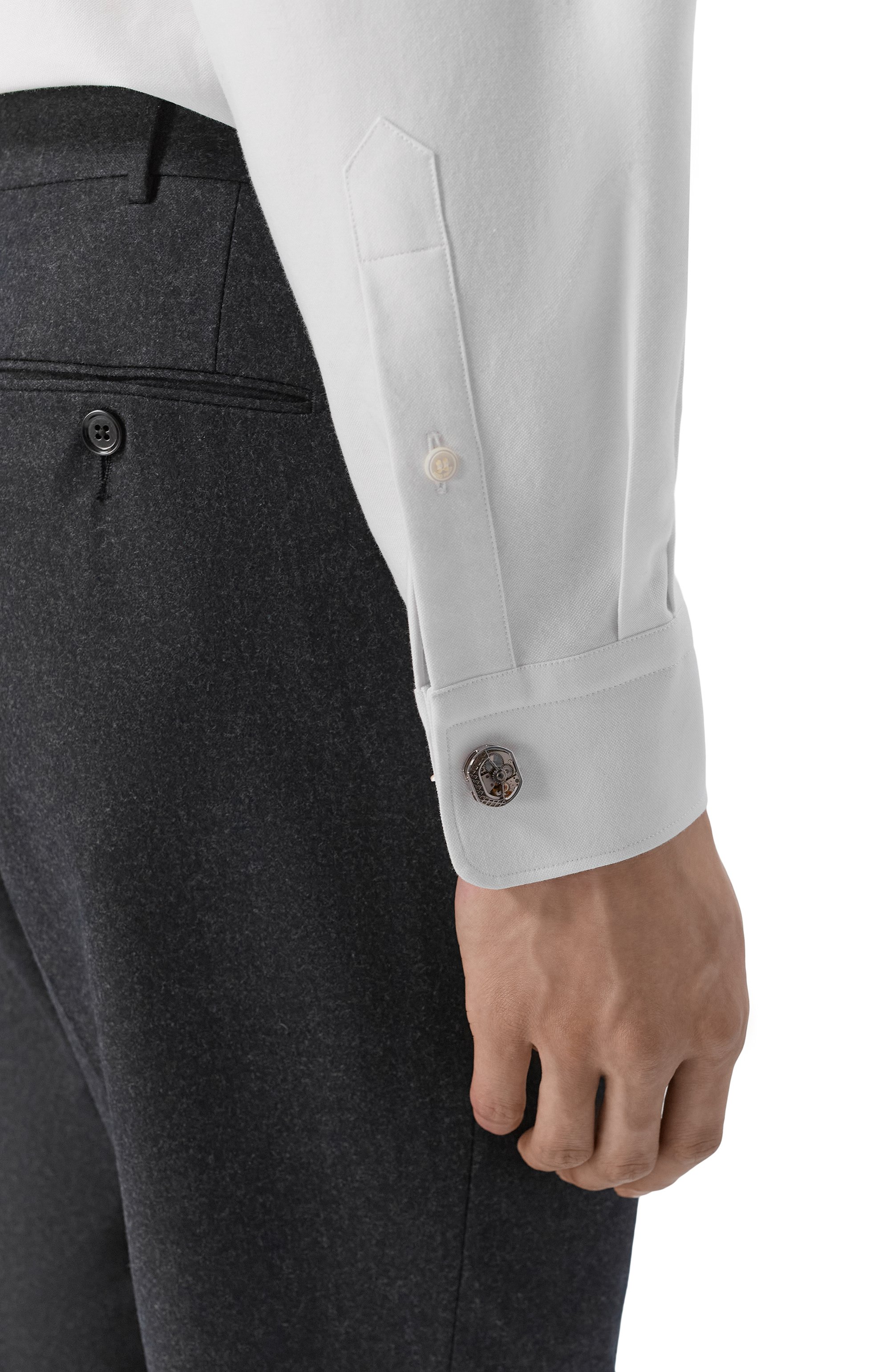 Хлопковая сорочка LORO PIANA, арт. FAQ1956, фото 5