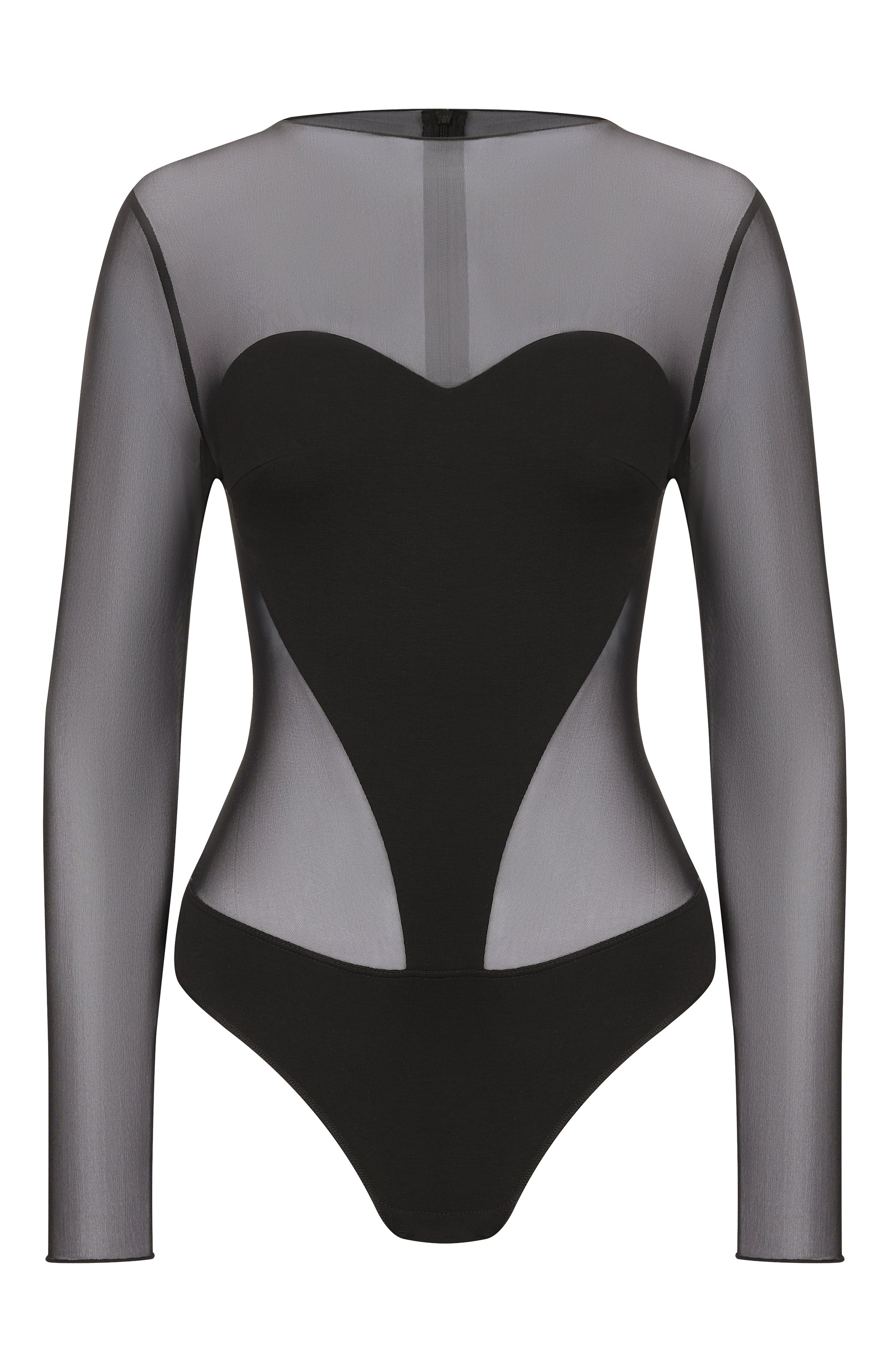 Боди UNDRESS CODE черного цвета по цене 18550 руб., арт. S0ULMATE B0DYSUIT, фото 1 Боди UNDRESS CODE, арт. S0ULMATE B0DYSUIT, фото 1