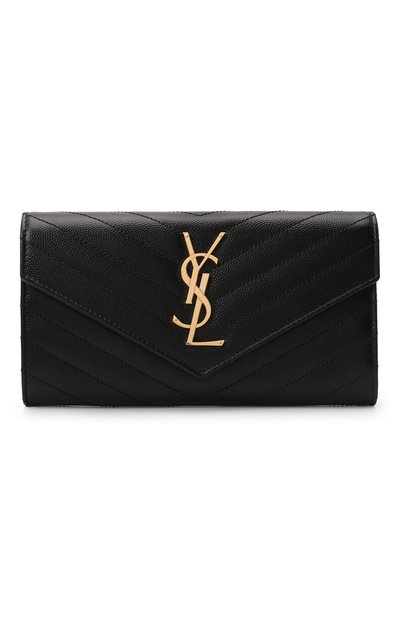 Женский кожаный кошелек monogram SAINT LAURENT, арт. 372264/B0W01