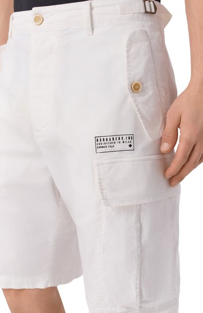 Хлопковые шорты DSQUARED2, арт. S74MU0965/S35175, фото 5