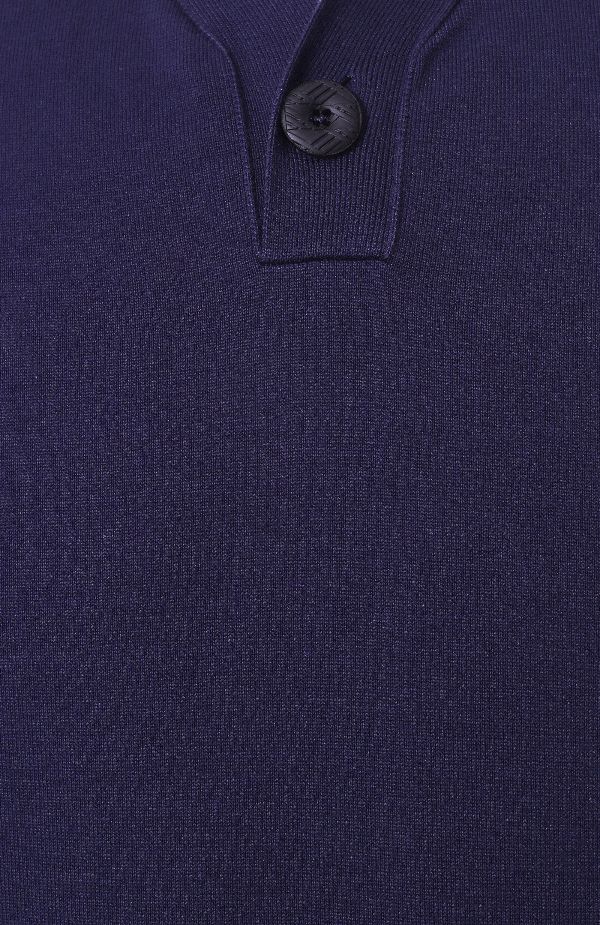 Хлопковое поло KITON темно-синего цвета по цене 137500 руб., арт. UMM060802, фото 6 Хлопковое поло KITON, арт. UMM060802, фото 6