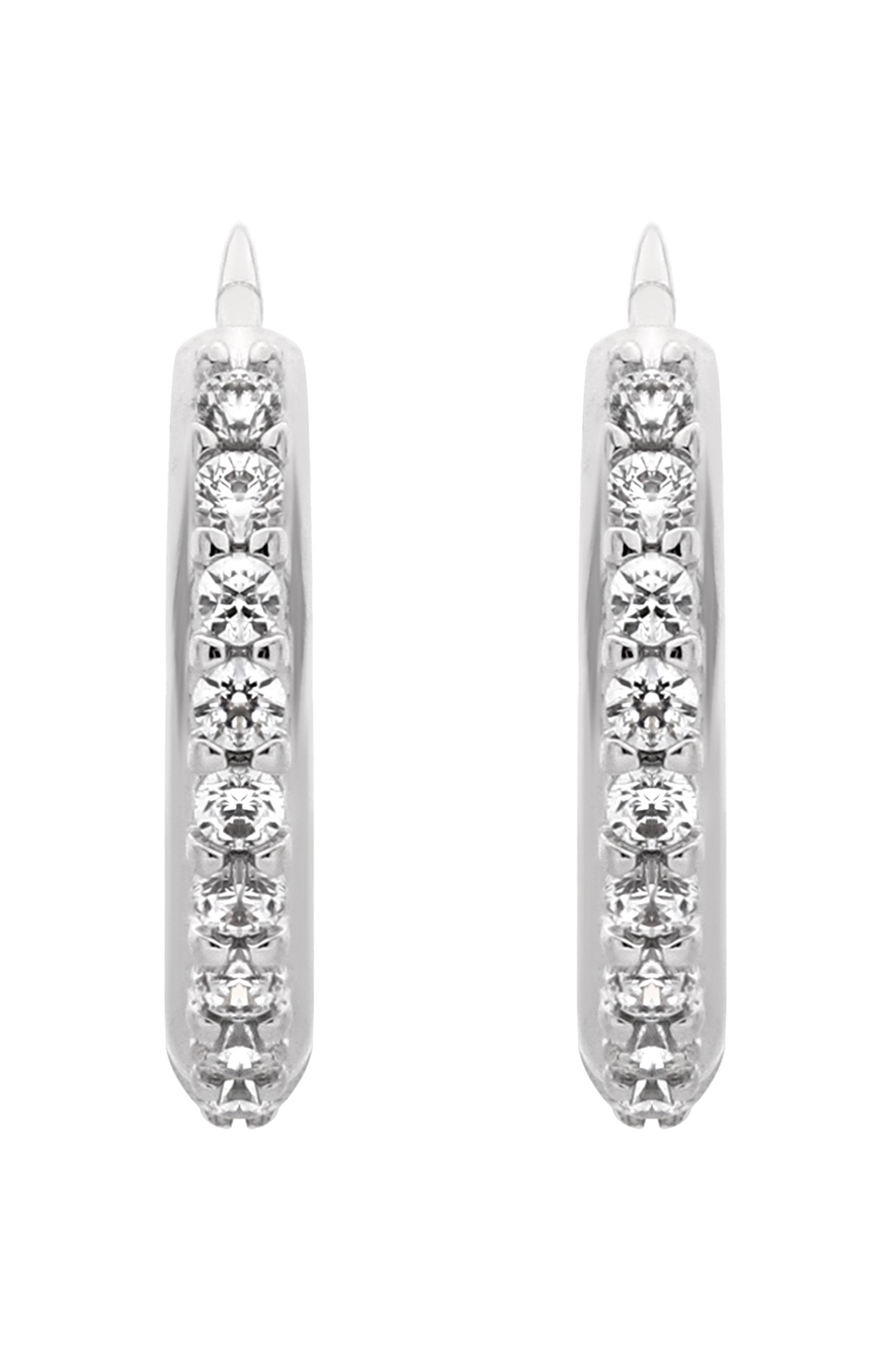 Серьги matrix SWAROVSKI серебряного цвета по цене 8995 руб., арт. 5690670, фото 1 Серьги matrix SWAROVSKI, арт. 5690670, фото 1