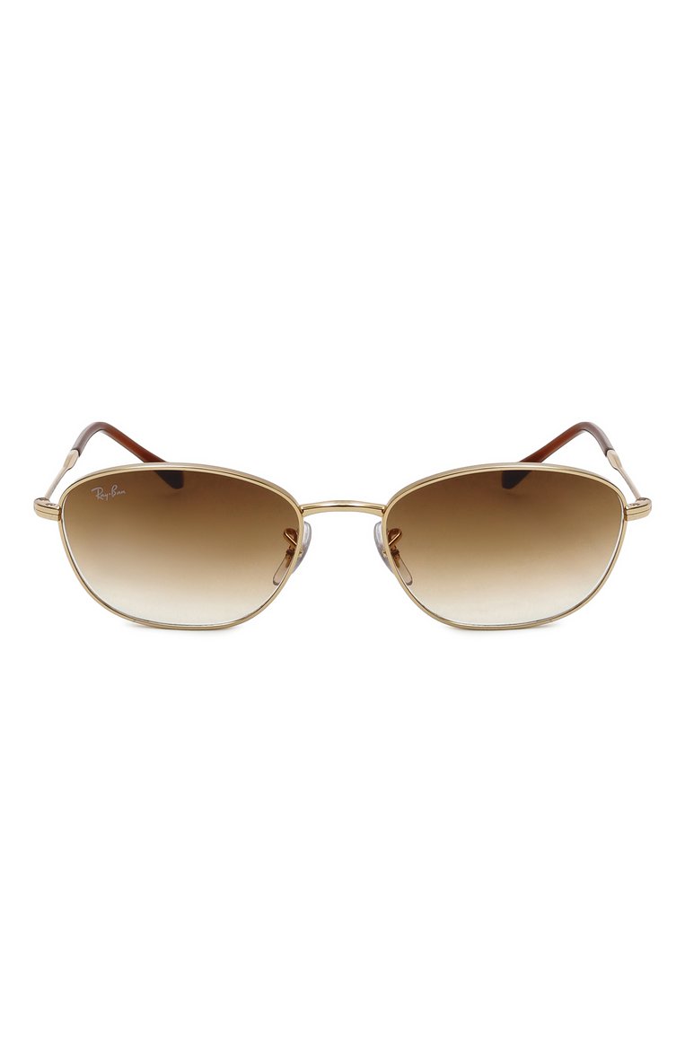 Женские солнцезащитные очки RAY-BAN коричневого цвета, арт. 3749-001/51 | Фото 4 (Тип очков: С/з; Материал: Металл; Кросс-КТ: С/з-унисекс; Очки форма: Прямоугольные; Оптика Гендер: оптика-унисекс)