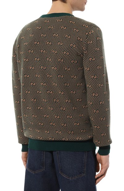 Кардиган из шерсти и кашемира GUCCI, арт. 630412 XKBFZ, фото 4