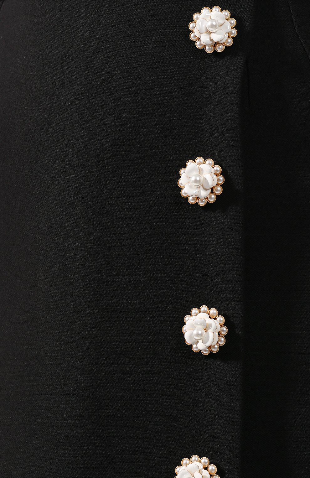 Шерстяная юбка DOLCE & GABBANA черного цвета по цене 212500 руб., арт. F4BRGZ/FU2TS, фото 5 Шерстяная юбка DOLCE & GABBANA, арт. F4BRGZ/FU2TS, фото 5