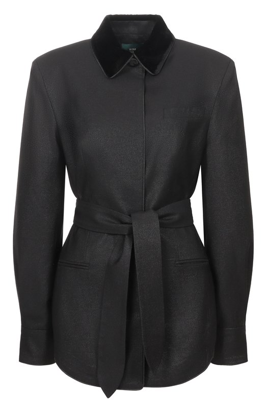 Шерстяной жакет Akhmadullina 1226.2JT117/W713 Чёрный 1226.2JT117/W713