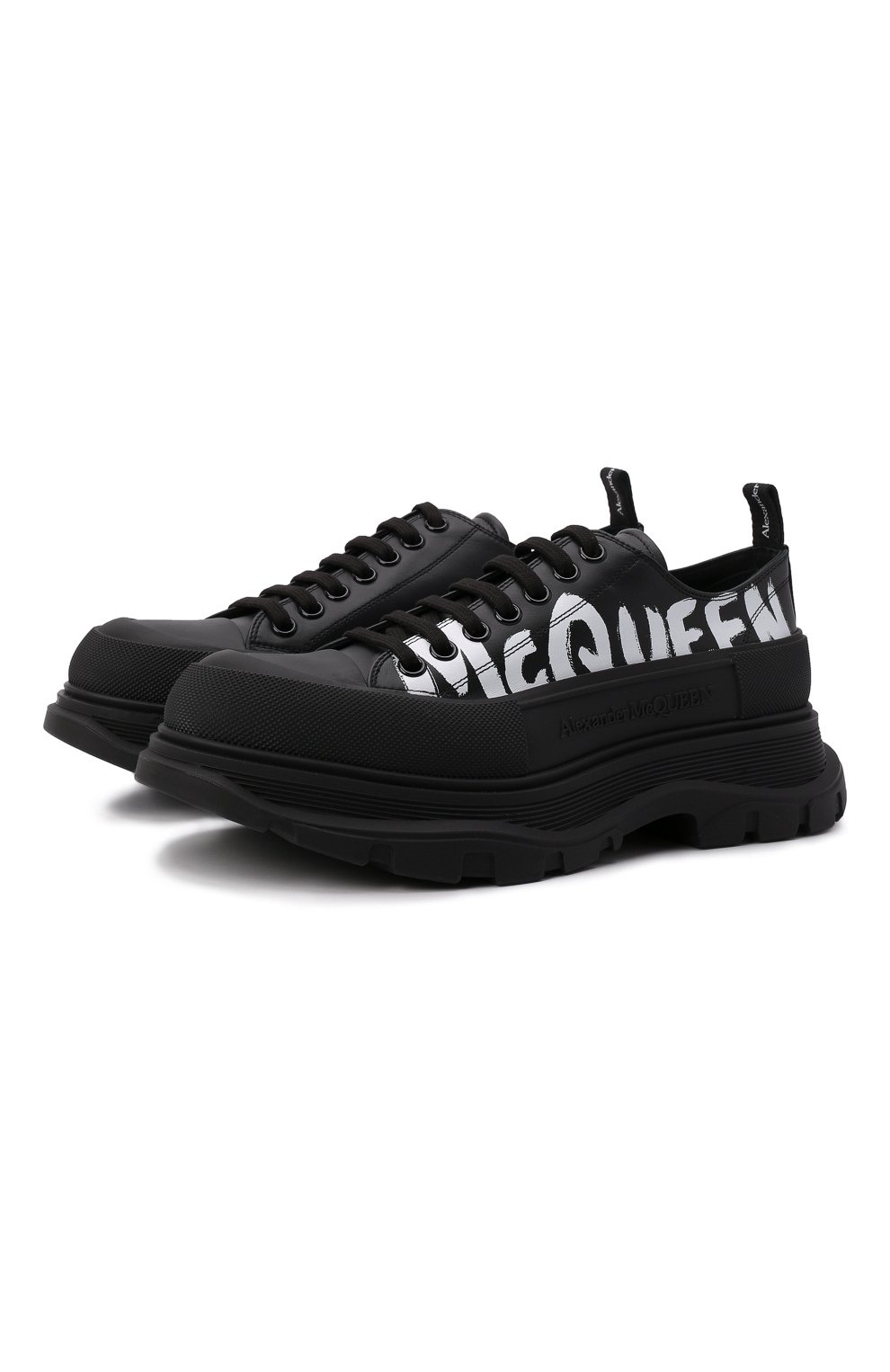 Кожаные ботинки tread slick ALEXANDER MCQUEEN, арт. 682423/WIABD, фото 1