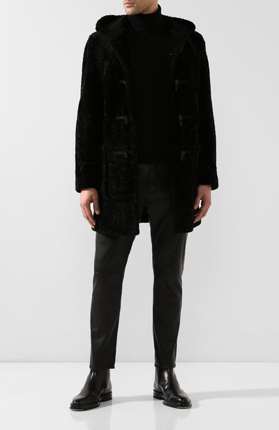 Шуба из овчины SAINT LAURENT, арт. 580936/Y7SJ2, фото 2