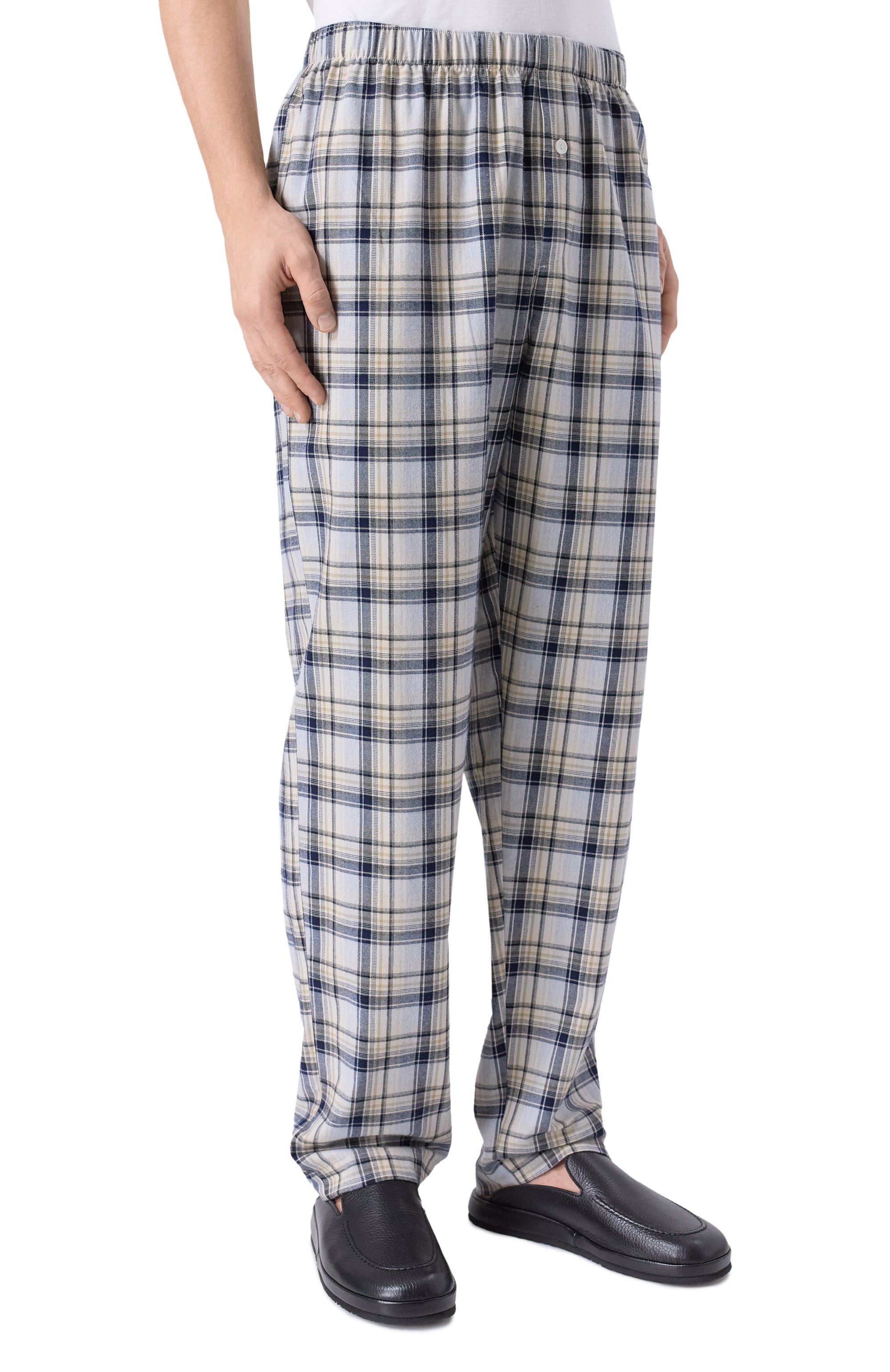 Хлопковая пижама HANRO разноцветного цвета по цене 34420 руб., арт. 075724, фото 5 Хлопковая пижама HANRO, арт. 075724, фото 5