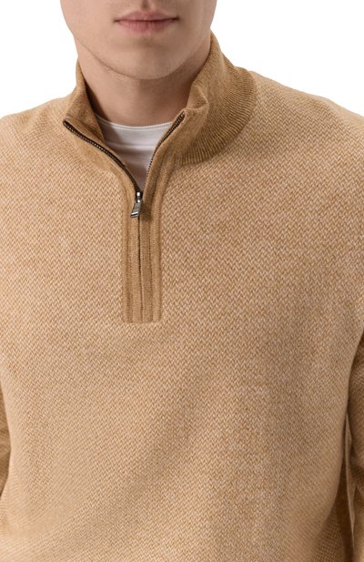 Джемпер из ш�ерсти и хлопка BOSS, арт. 50549976, фото 5