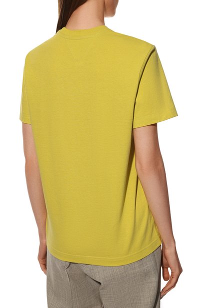 Хлопковая футболка BOTTEGA VENETA, арт. 649060/VF1U0, фото 4