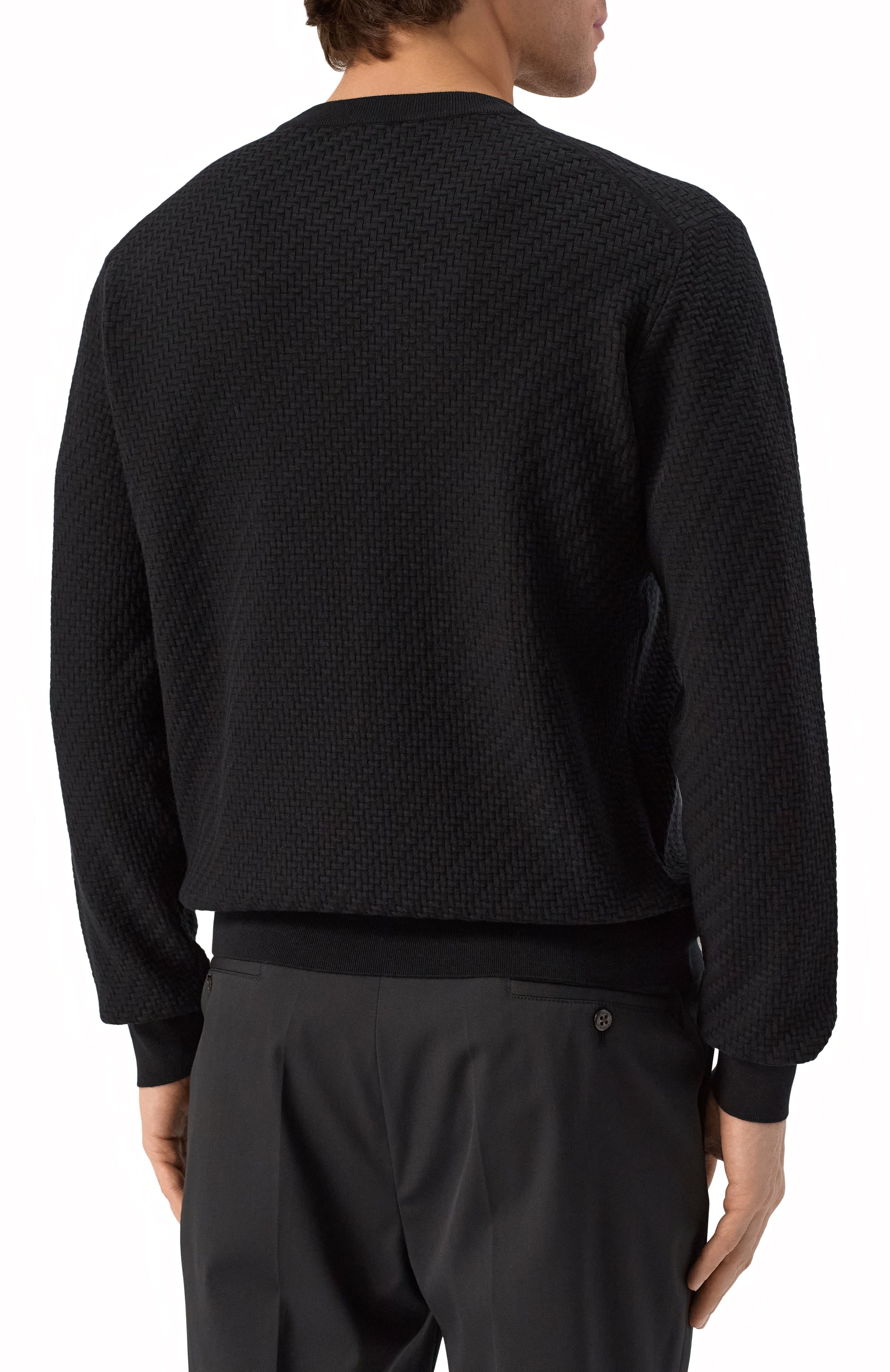 Джемпер из хлопка и шелка BRIONI, арт. UMQ90L/PAK22, фото 4