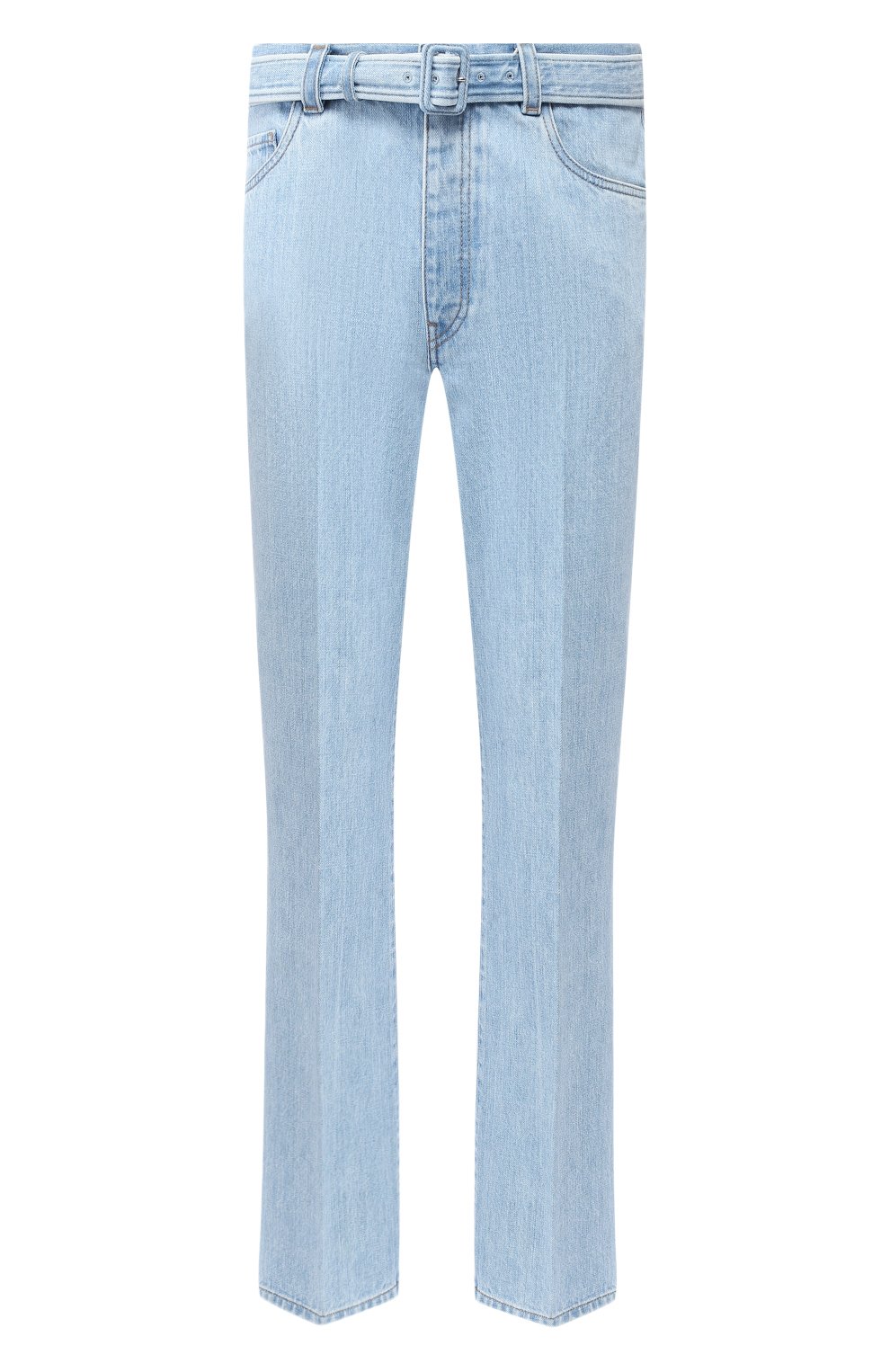 Джинсы PRADA голубого цвета по цене 77000 руб., арт. GEP291-1TPJ-F0BAU, фото 1 Джинсы PRADA, арт. GEP291-1TPJ-F0BAU, фото 1