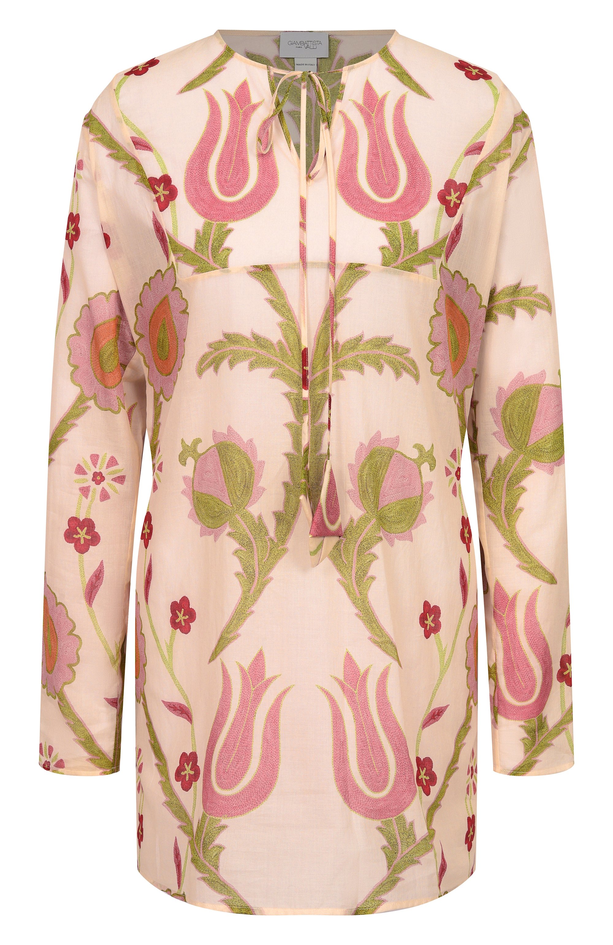 Хлопковая туника GIAMBATTISTA VALLI, арт. 26SSRVCL1067/39PRI, фото 1