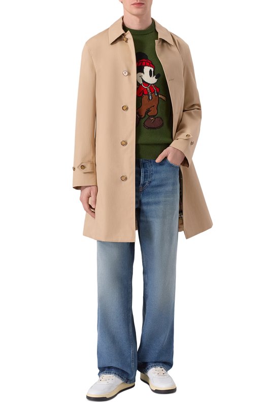 Джемпер из шерсти и вискозы MC2 Saint Barth HER0005-00339I/HER0N LIGHT Зелёный  HER0005-00339I/HER0N LIGHT Фото 2