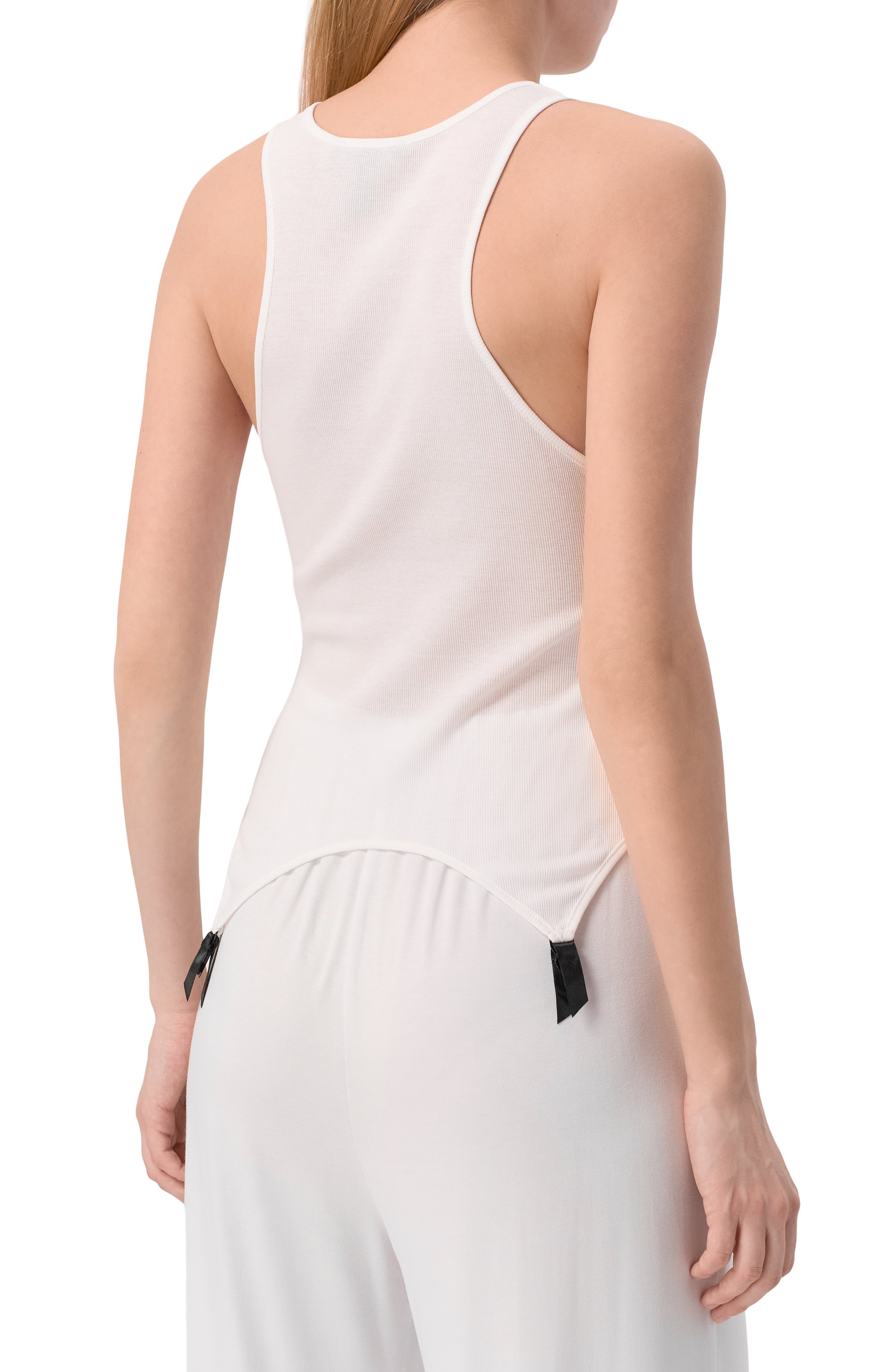 Хлопковая майка KIKI DE MONTPARNASSE, арт. C002TP002, фото 4