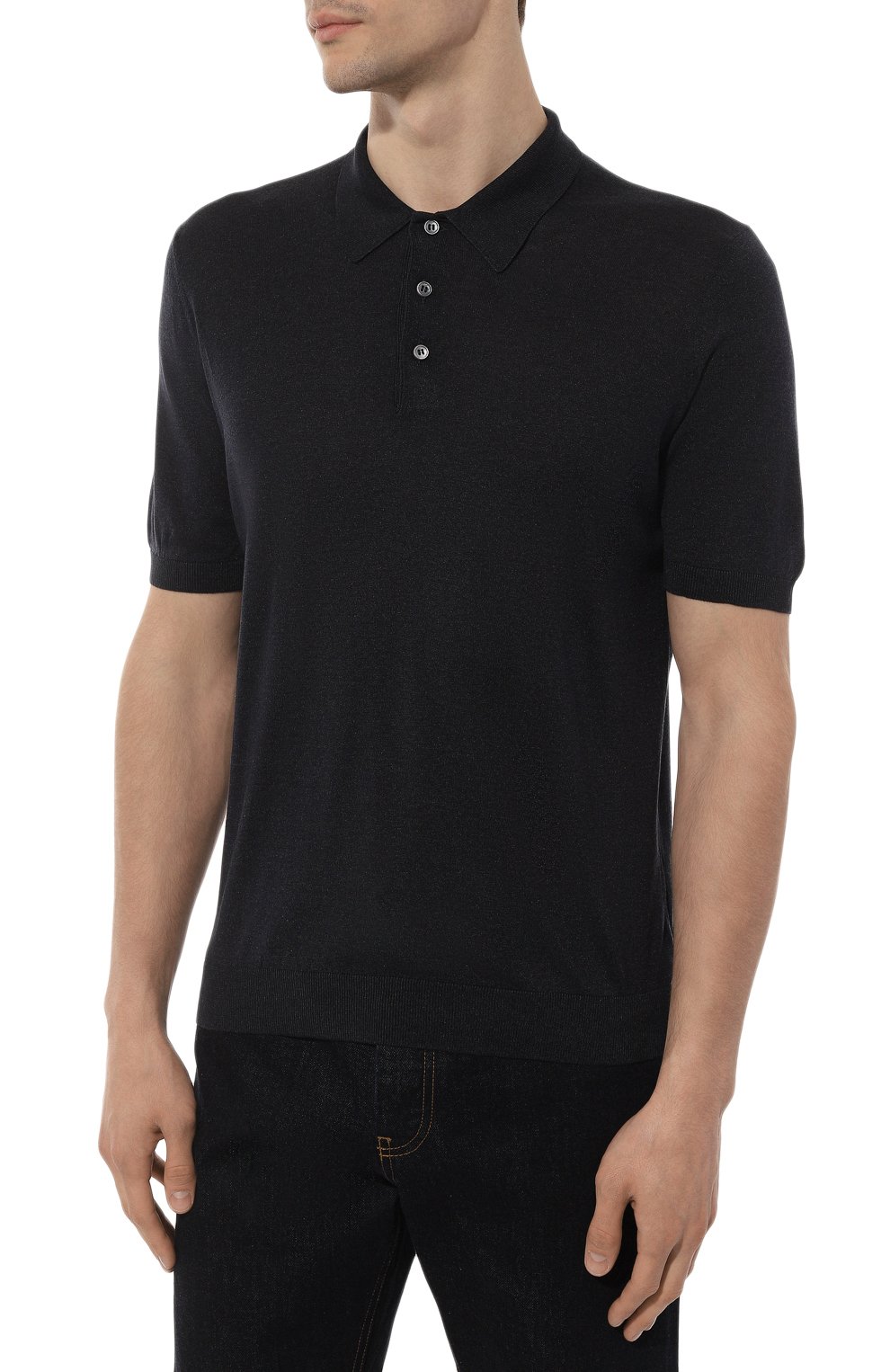 Шелковое поло GRAN SASSO, арт. 43110/23503, фото 3