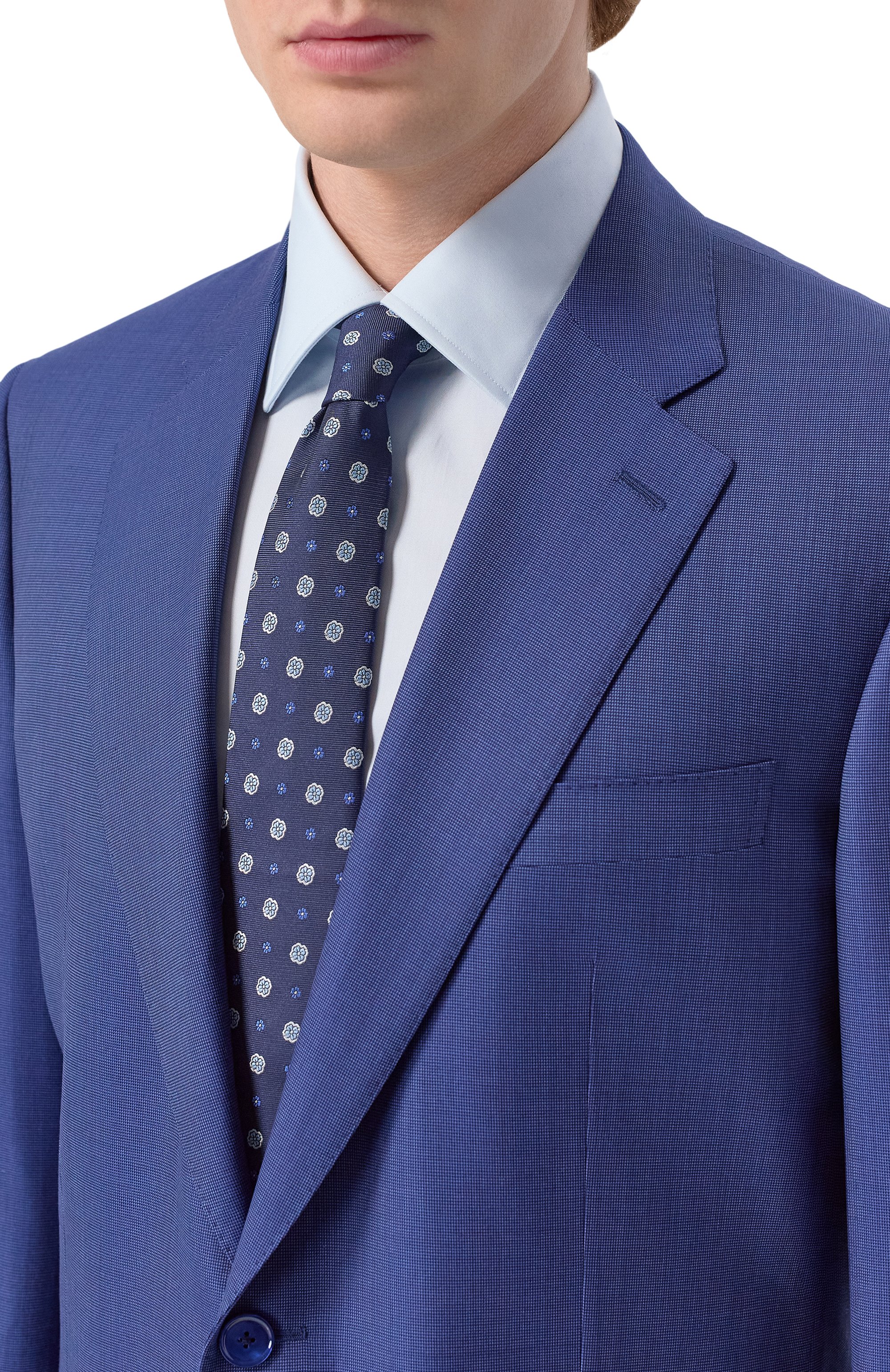 Шелковый галстук CANALI, арт. 18/HJ04569, фото 2