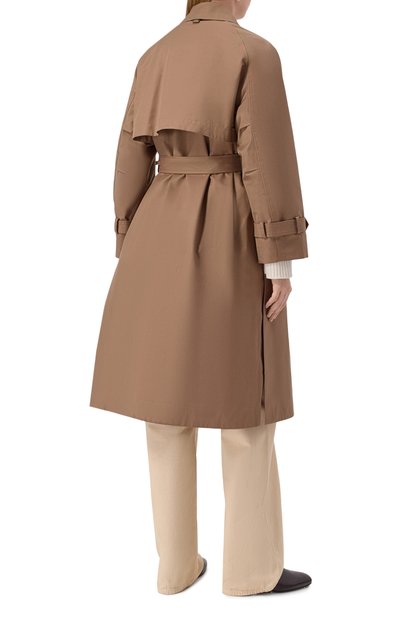 Хлопковый тренч DUNO, арт. AGATHA/BRERA ELVA, фото 4