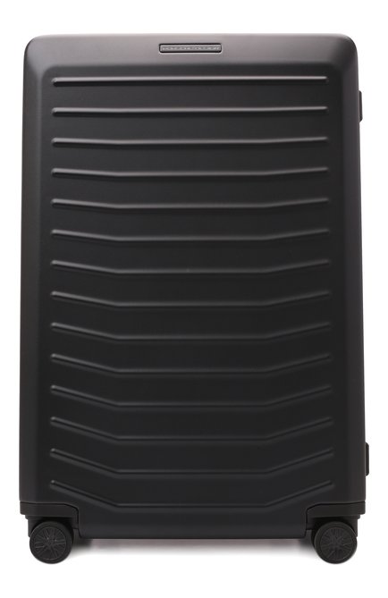 Женский дорожный чемодан PORSCHE DESIGN черного цвета, арт. 0RI05503 | Фото 1 (Материал: Пластик; Размер: large)
