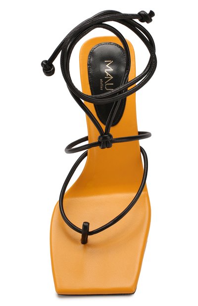 Кожаные босоножки freya xx 80 MANU ATELIER, арт. 2019073, фото 5