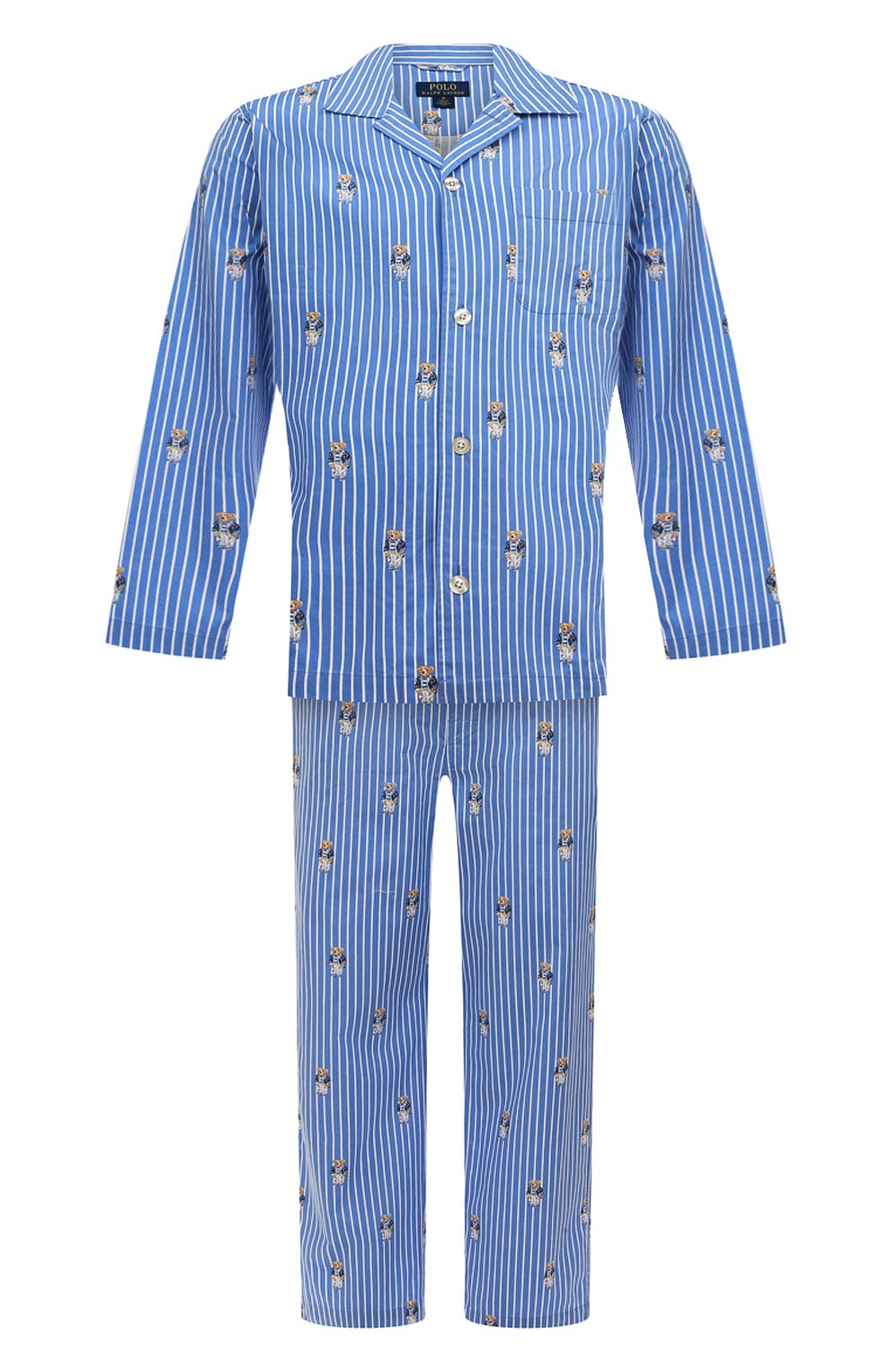 Хлопковая пижама POLO RALPH LAUREN, арт. 714862801, фото 1