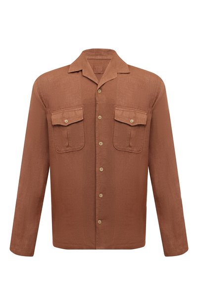 Мужская льняная рубашка 120% LINO, арт. 31ALIM19QB/0115/000